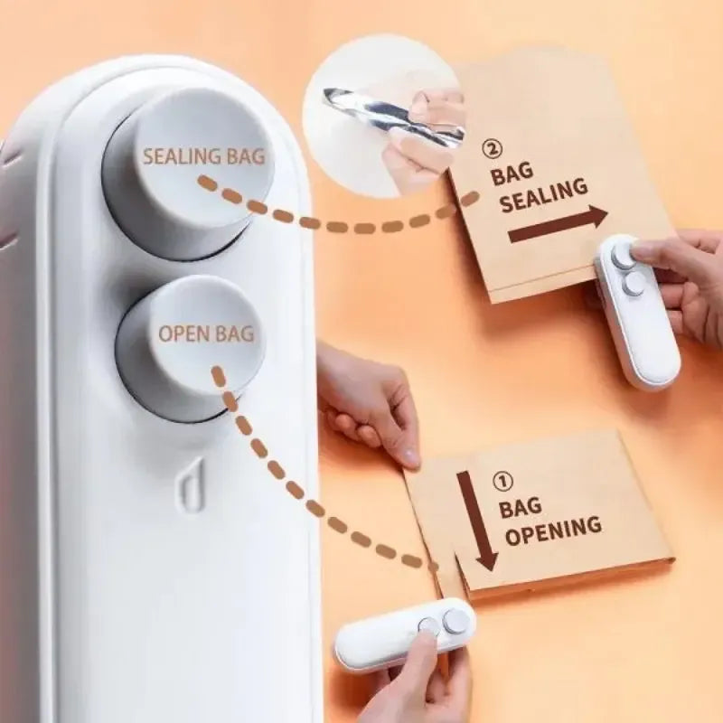 Mini portable Handheld Plastic Bag Sealer Machine