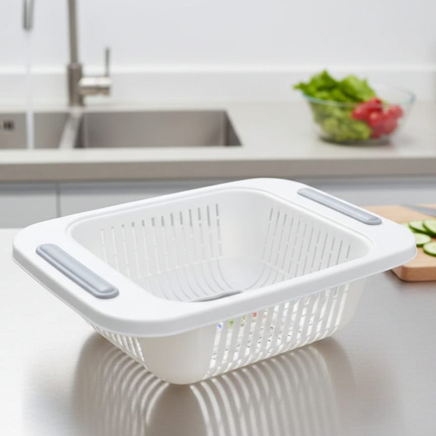 Multipurpose Extendable Kitchen Sink Drain & Strainer Basket