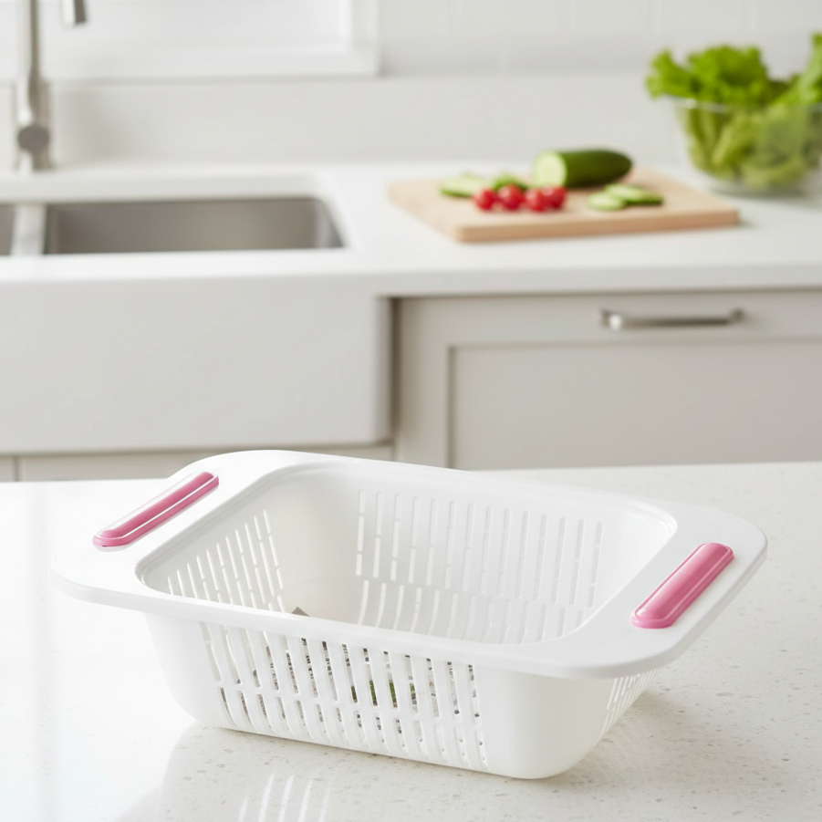 Multipurpose Extendable Kitchen Sink Drain & Strainer Basket