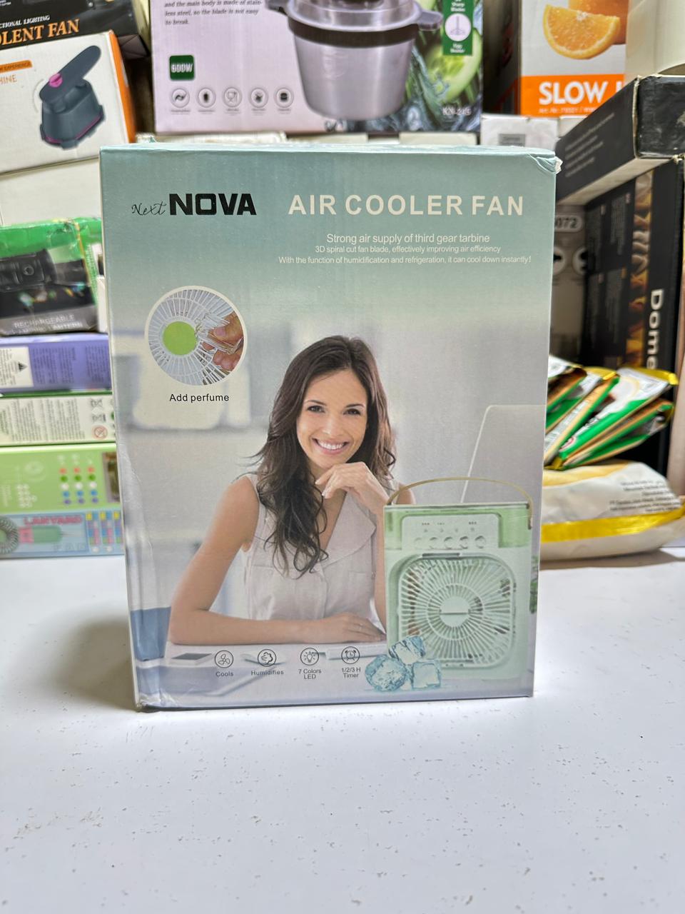 3-in-1 Portable Desktop Mini AC Water Spray Fan