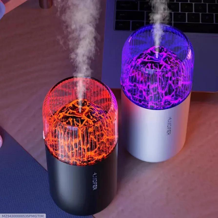 Modern Led Flame Air Humidifier & Diffuser