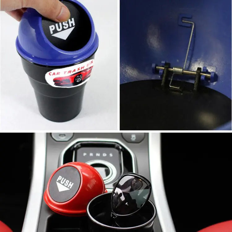 Premium Leak-Proof Portable Car Trash Can Dustbin