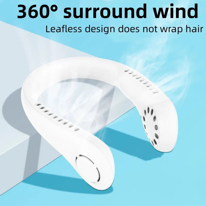 Bladeless Portable Hanging Neck Fan