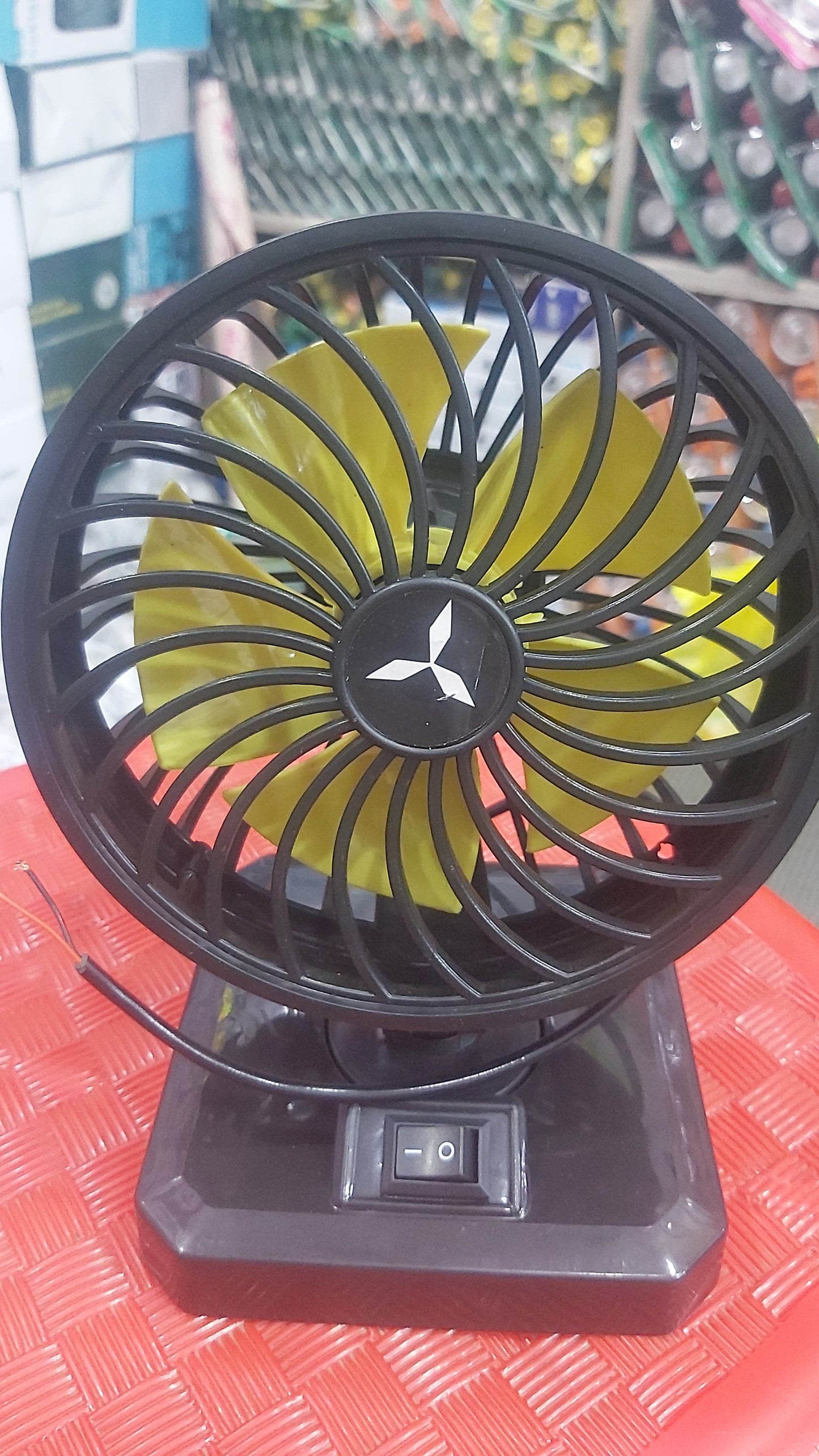Universal Double-Headed 360° Rotating Car Cooling Fan