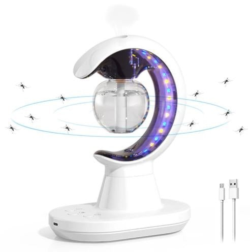 3-in-1 Smart Electric Mosquito Repellent & Air Humidifier LED  Lamp