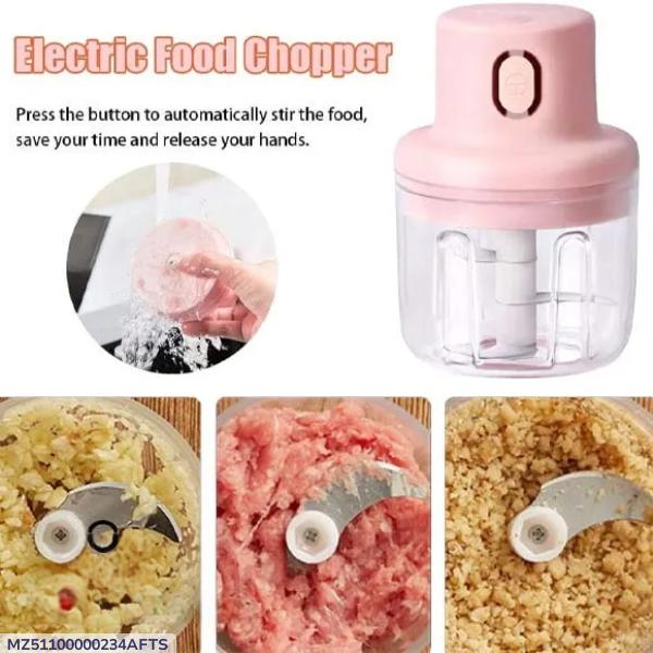Premium Wireless Electric Vegetable & Food Chopper