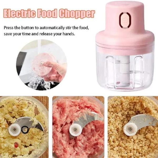 Premium Wireless Electric Vegetable & Food Chopper