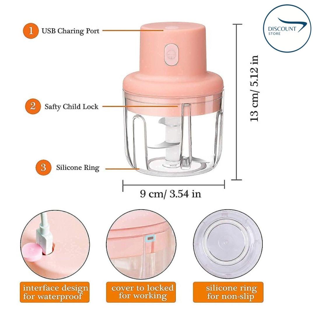 Premium Wireless Electric Vegetable & Food Chopper