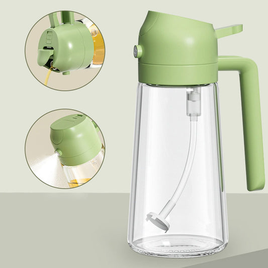 2-in-1 Premium Oil Dispenser & Spray Bottle