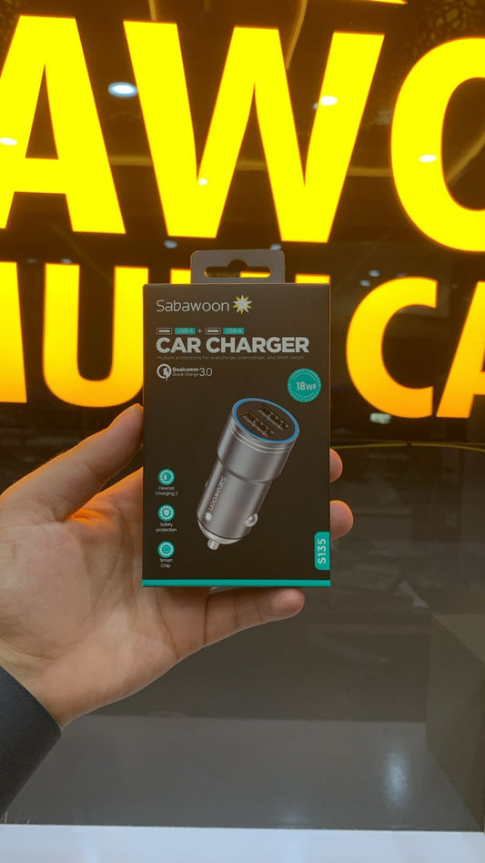 Premium Multi-Port Fast Charging Metallic Car Charger