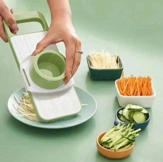 5-in-1 Multifunctional Vegetable Slicer & Cutter Board