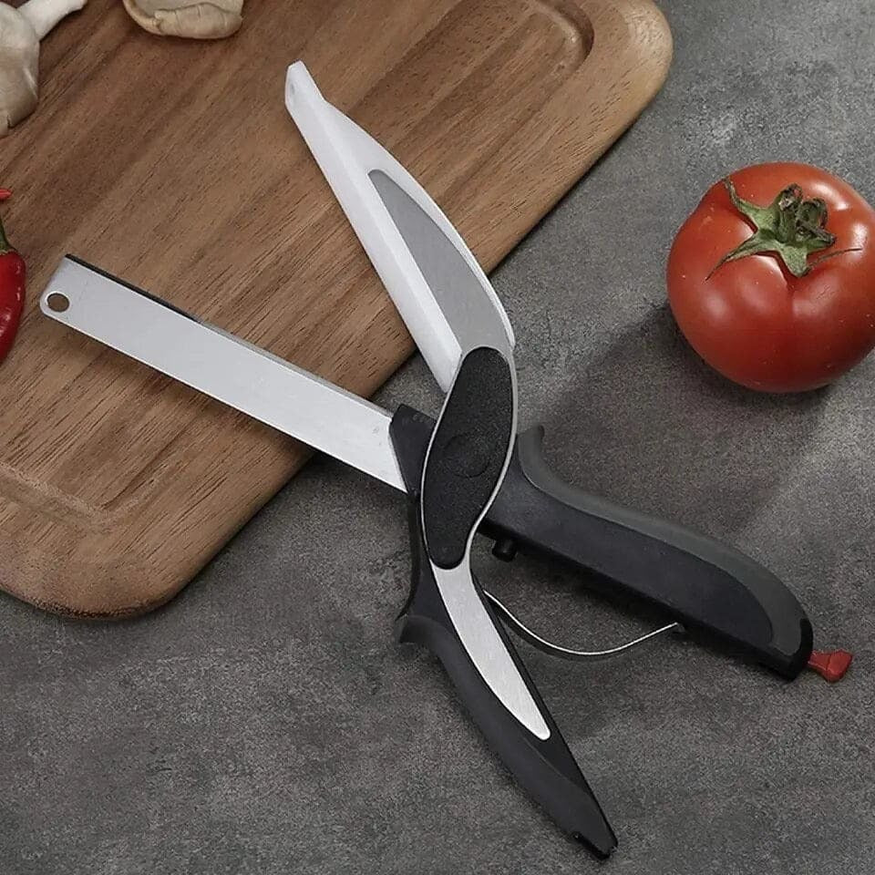 2-In-1 Smart Clever Cutter Kitchen Knife & Chopping Board