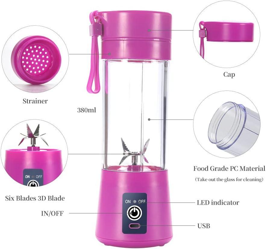 Wireless Portable Electric Juicer & Smoothie Blender