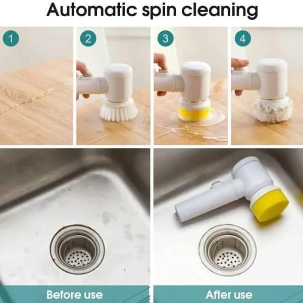 5-In-1 Multifunctional electric Cleaning Brush