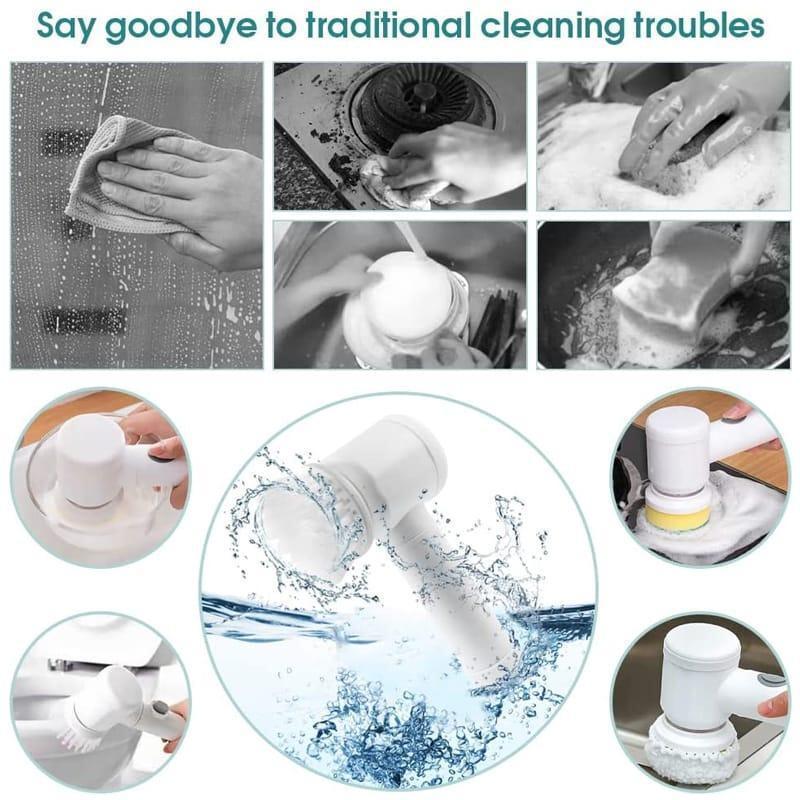 5-In-1 Multifunctional electric Cleaning Brush
