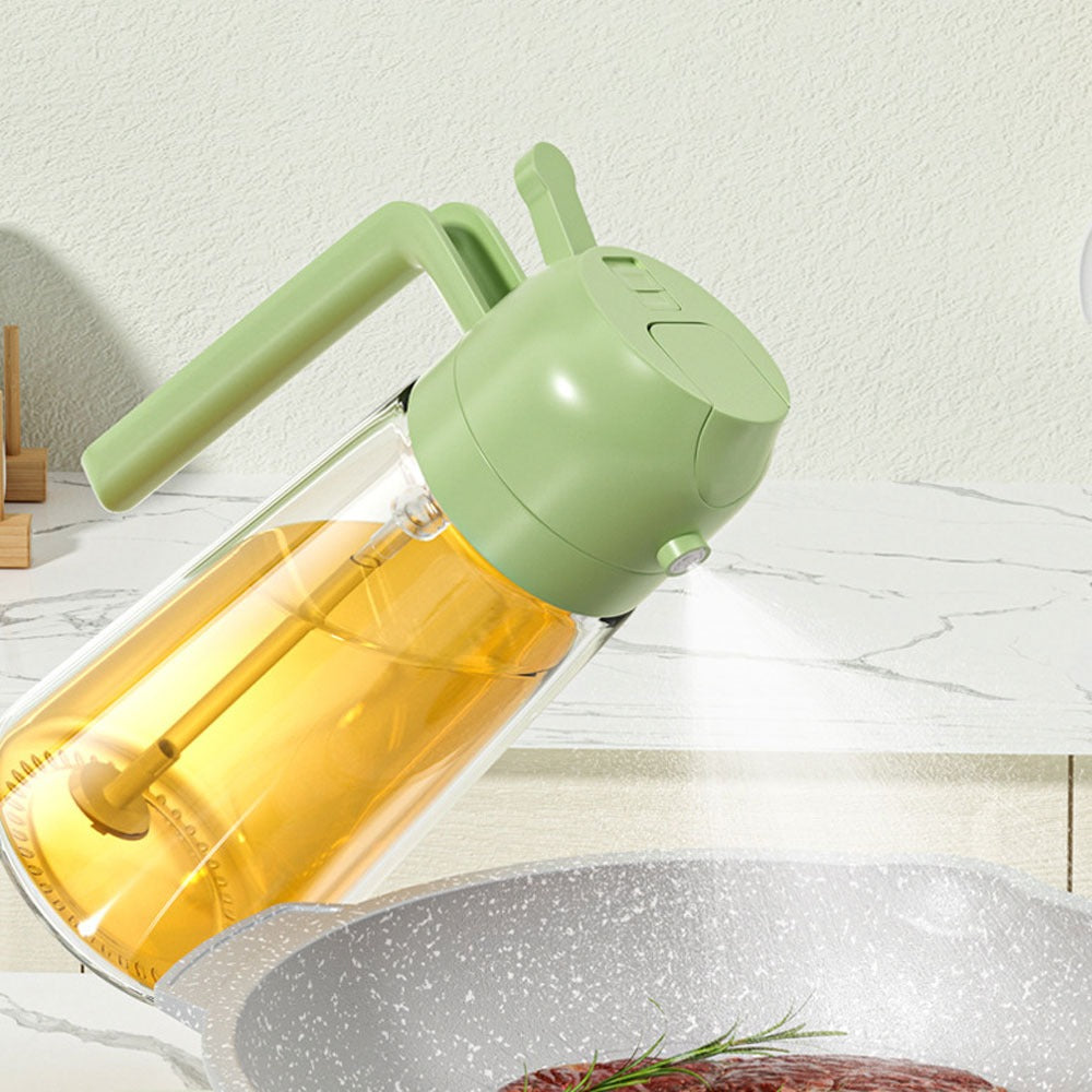 2-in-1 Premium Oil Dispenser & Spray Bottle