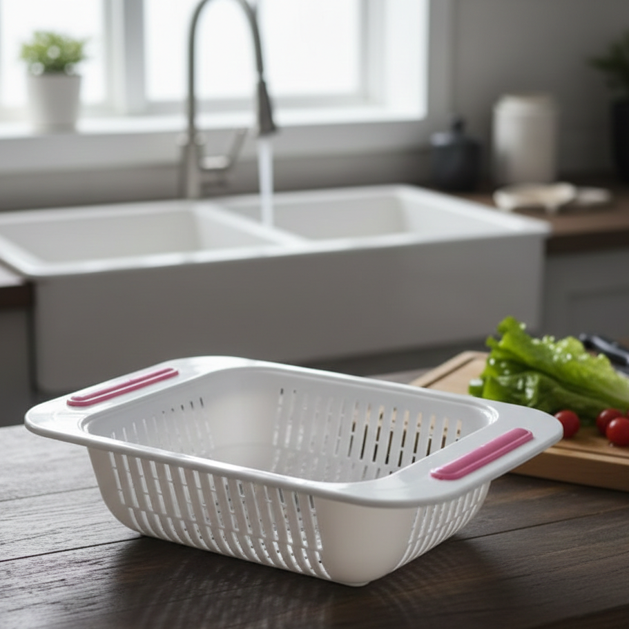 Multipurpose Extendable Kitchen Sink Drain & Strainer Basket