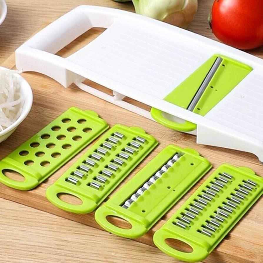 5-in-1 Multifunctional Vegetable Slicer & Cutter Board